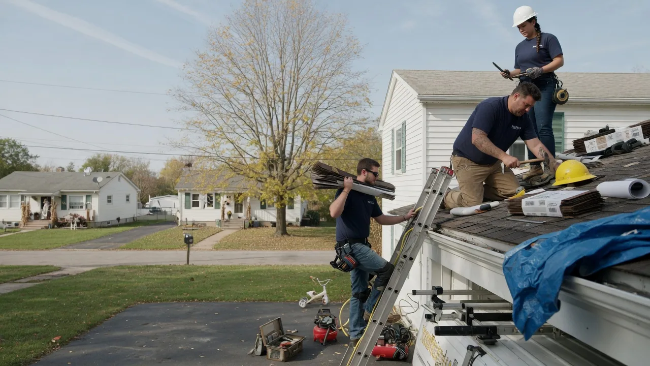 Local Roofing Contractors in Bourneville, OH near me